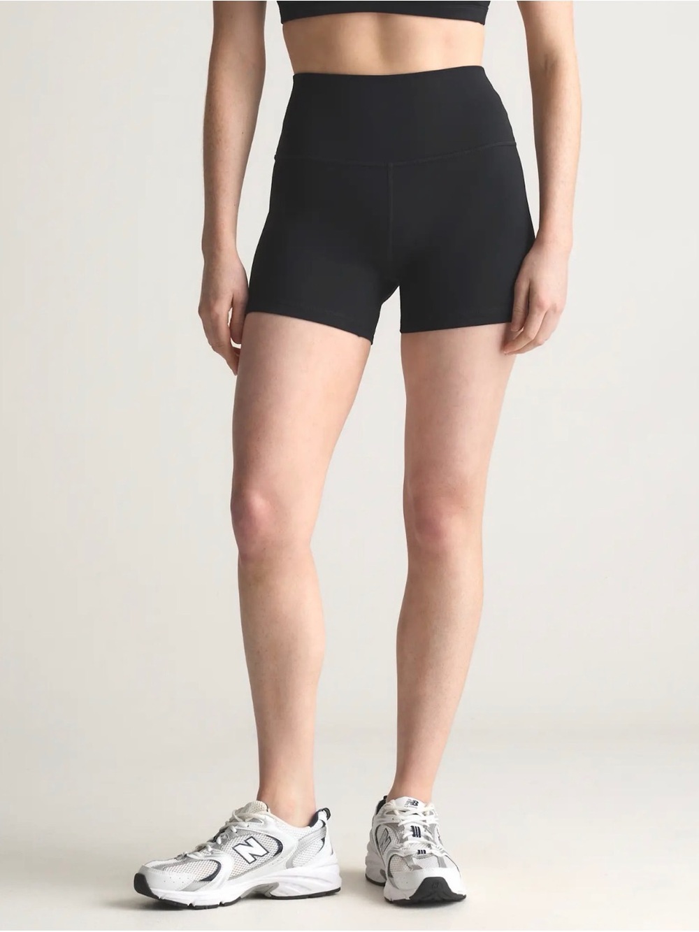 Quince Ultra Form Bike Short 4” Black Medium